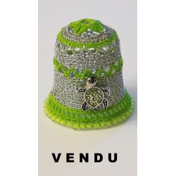 Mini tortue strass sur...