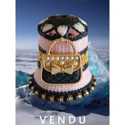 Dé à coudre "Sac à main noir"