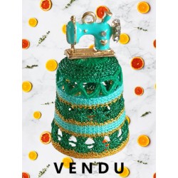 Dé vert et sa machine à...