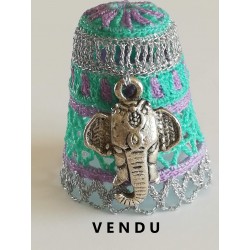 Dé à coudre tête d'éléphant...